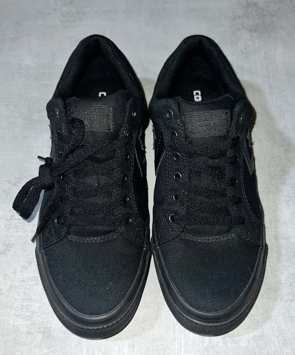 Converse El Distrito Twill Low Top Sneaker Black 159786C